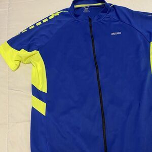 Arsuxed‎ Full Zip Cycling Biking Bicycle Riding Shortsleeved XXL Shirt